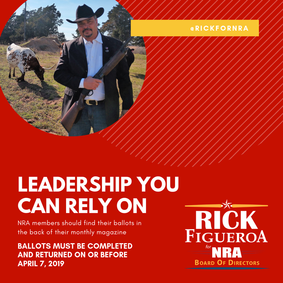 Texas Businessman Rick Figueroa Announces Candidacy for NRA Board of